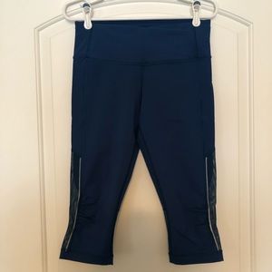 Lululemon Teal Crop Leggings